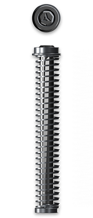 Radian Weapons AG175 Compressor Guide Rod Compatible w/Glock 17 Gen5, Nitride Finish