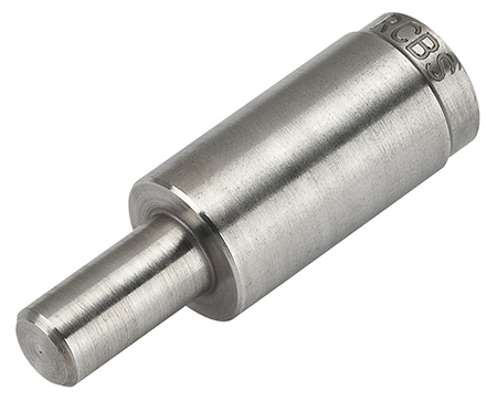 RCBS 90418 Hand Case Neck Turn Pilots 35 Cal Stainless Steel Silver