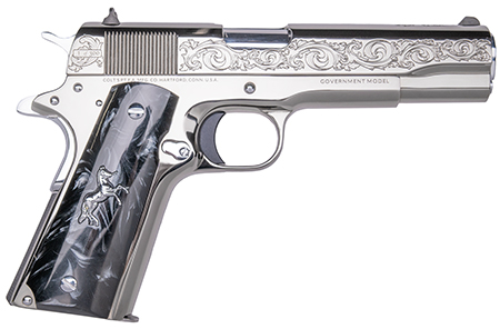 CNC CNCWARHORSE    COLT 1911 45  5  HP DLC/SIL BRK