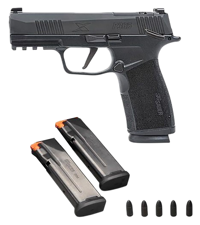 SIG 365XCA9MSVKIT       P365 9MM 3.7 17R OR MS BLK