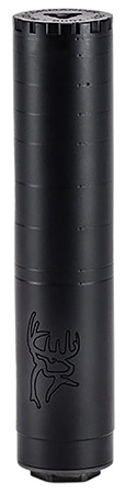 Banish(Silencer Central) 100000111318 Buck 30  30Cal 1.54" Black Steel 5/8"x24