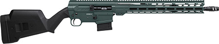 CMMG 55A520BCG Dissent BR4 5.56x45mm 10+1 16.10" Black Nitride Threaded Barrel, Charcoal Green Cerakote Aluminum Receiver w/Picatinny Rail, M-LOK Handguard, Magpul Fixed Black Polymer Stock