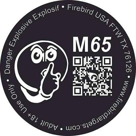 Firebird USA 198168015315 Moderated  65mm 10 Targets