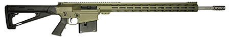 Great Lakes Firearms  AR-10  30-06 Springfield 5+1 24" Stainless Threaded Barrel, OD Green Cerakote Aluminum Receiver w/Picatinny Rail, Hogue Fixed Black Polymer Stock, Mil-Spec Grip