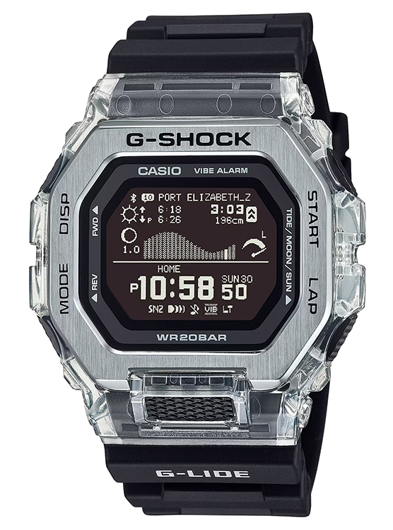GSHOCK GBX-100S-1CR   DIGITAL G-GLIDE BLK