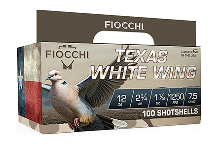 Fiocchi 12TWW187   12Gauge 2.75" 1 1/8oz 100 Per Box/2 Case