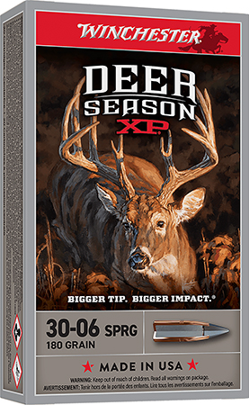 Winchester Ammo X3006DS2 Deer Season XP  30-06Springfield 180gr 20 Per Box/10 Case