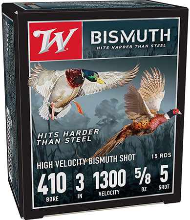 Winchester Ammo SWB4135XV   410Gauge 3" 9/16oz 5Shot 15 Per Box/10 Case