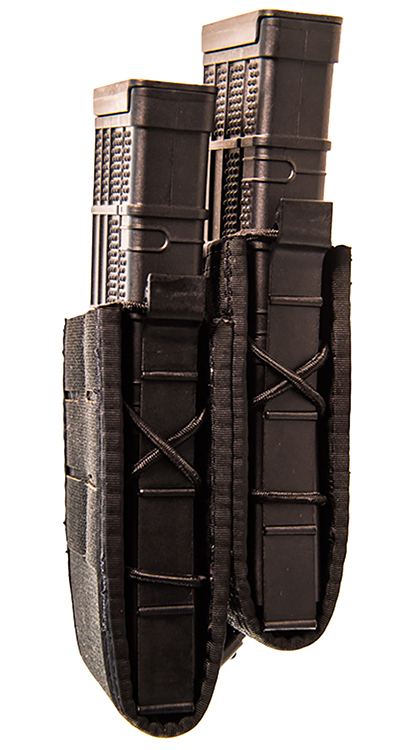 High Speed Gear 41TS02BK Taco Double Duty Staggered Black Nylon Laminate Pistol