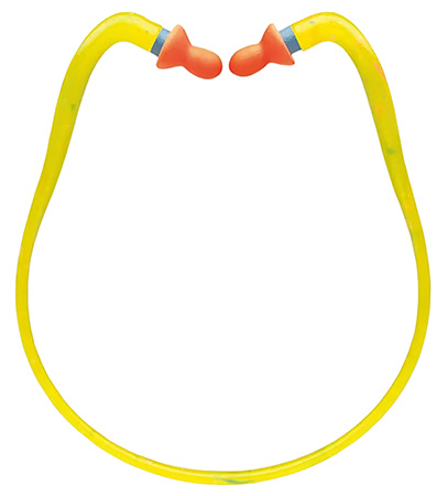 Howard Leight RQB1S Quiet Band Hearing Protector 27 dB In The Ear Yellow/Orange One Size
