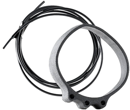 Mdt Sporting Goods Inc 109931BLK Send It Gen2 Ocular Mount Kit Black Rubber 30" Long
