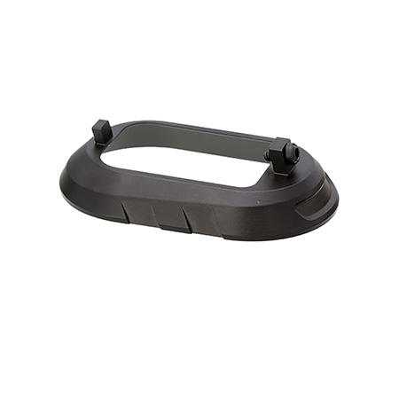 Tyrant CNC TDP320MWBLACKBLACK  Magwell Fits Sig P320 Black Aluminum