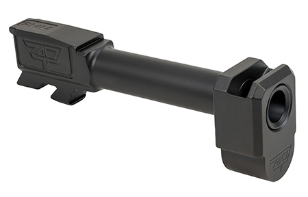 Zaffiri Precision ZP.43BTBCBN  Threadless Compensator 9mm Fits G43/43X Black Nitride Stainless Steel