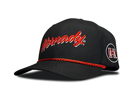 Hornady Gear 10240 Script  Black Embroidered Patch