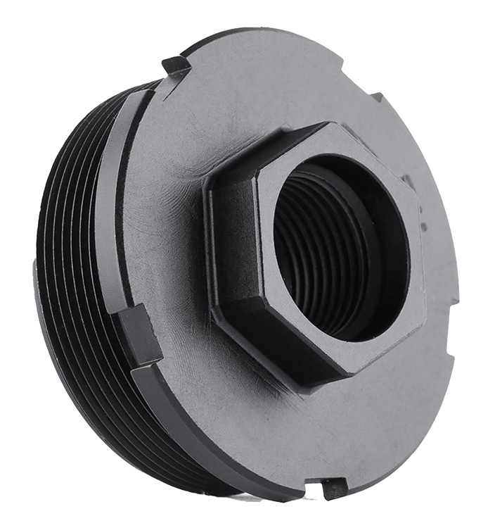 Dead Air LT312 HUB Direct Thread Mount M18X1.5 4140 HT Alloy Steel Black Nitride