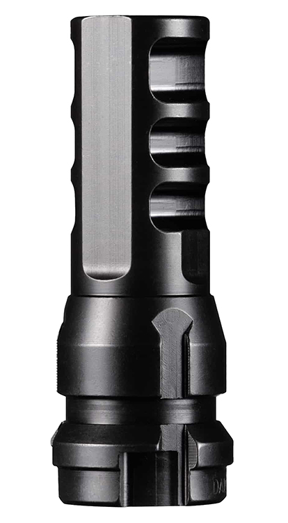 Dead Air DA103 KeyMo Muzzle Brake Black Nitride 4140 HT Alloy Steel 3/4"x24 Threads 338 Cal
