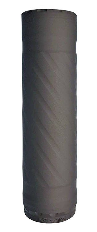LWRC U07-0435C01   9mm Black Stainless Steel/Inconel 1/2"x28