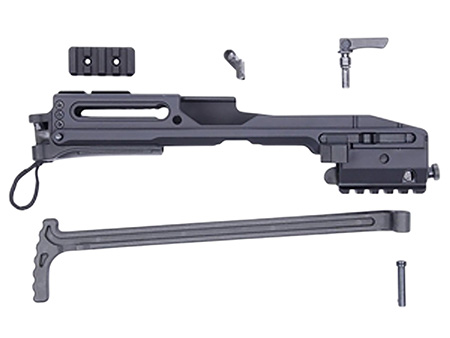 B & T Firearms BT-430200 G17 Conversion Kit Compatible w/ Glock 17 Black Black