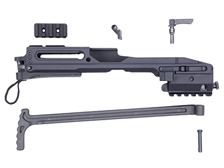 B & T Firearms BT-430220 G20 Conversion Kit Compatible w/ Glock 40/20/21 Black