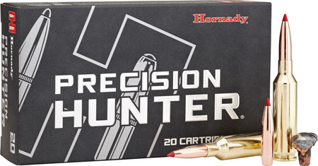 Hornady 81392 Precision Hunter  6mmCreedmoor 103gr Extremely Low Drag eXpanding 20 Per Box/10 Case