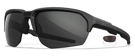 Wiley X CHJKL01 Jakl  M/L Grey/Clear Lens Matte Black Frame