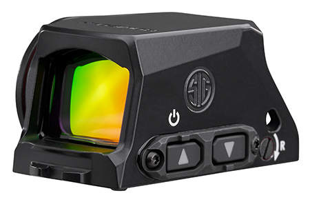 Sig Sauer Electro-Optics SORX1570 Romeo-X Sig-Loc Pro Black 1x24mm Illuminated Green Circle w/Dot Reticle RX Footprint Mount