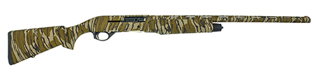 Spandau Arms 21000194 S2  20 Gauge Semi-Auto 3" 3- 2.75" Shells 24" Overall Mossy Oak Bottomland Vent Rib Barrel, Drilled  &  Tapped Receiver  &  Fixed Synthetic Stock, Benelli Choke Tube System