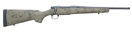 Howa HHSSL308ODG16 1500 Superlite Gen2 Full Size 308 Win 3+1 16.25" Black Threaded Barrel, Matte Blue Steel Drilled  &  Tapped Receiver, OD Green w/Black Webbing HS Precision Synthetic Stock, Right Hand