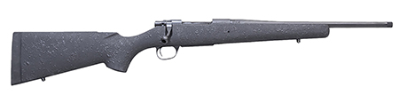 Howa HHSSL308BLK16 1500 Superlite Gen2 Full Size 308 Win 3+1 16.25" Black Threaded Barrel, Matte Blue Steel Drilled  &  Tapped Receiver, Black w/Black Webbing HS Precision Synthetic Stock, Right Hand
