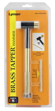 Lyman 7031290 Brass Tapper  Brass/Nylon/Steel