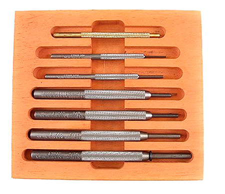 Lyman 7031273 Punch Set Gunsmith Steel 7 pc
