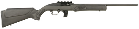Rossi RS22LP1811-TH RS22  22 LR 10+1 18" Matte Black Threaded Barrel, Matte Black Aluminum Receiver w/Picatinny Rail, Black Monte Carlo Polymer Stock