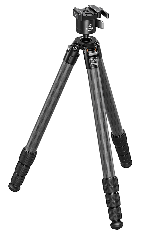 Leofoto Usa SA-324CX+MA-40X  Carbon Fiber Tripod Black