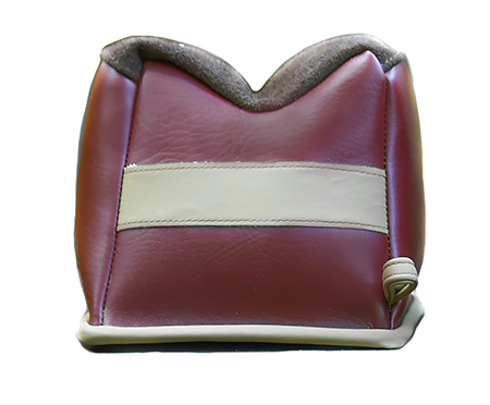 BenchMaster BMALBBMF Bench Bag  Rifle Medium Prefilled Leather Front Bag 4.10 oz