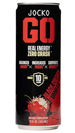 Jocko Fuel 29000 Black Cherry Vanilla Energy Drinks 12oz 12Pack