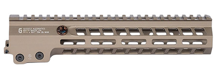 Geissele Automatics 051658S Super Modular Rail MK14 DDC Aluminum 10.50" Long
