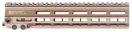 Geissele Automatics 051657S Super Modular Rail MK8 DDC Aluminum 10.50" Long