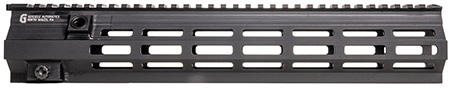 Geissele Automatics 05848B Super Modular Rail HK416 Black Aluminum 14.50" Long