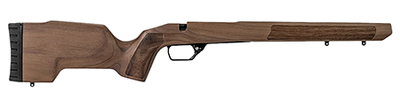 Mdt Sporting Goods Inc 114016WNT Timber Core  Walnut Fits Tikka T3x Short Action Right Hand