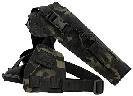 Cole-tac VW205 Varmint Wrangler Pistol Holder Chest Multi-Cam Black Left Hand