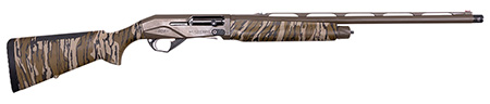 Weatherby XTB1224SMG Sorix Turkey Compact 12 Gauge Semi Auto 3.50" 2+1 24" Burnt Bronze Cerakote Vent Rib Barrel  &  Drilled  &  Tapped Receiver, Fixed Mossy Oak Bottomland Synthetic Stock, Ambidextrous