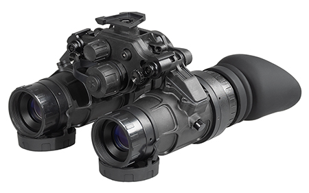 AGM Global Vision 12UN51284154011 UNVG-51 NW1 Night Vision Goggles Black 1x 51-64 lp/mm Resolution