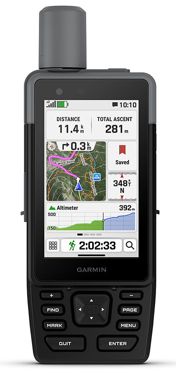 Garmin 0100292000 GPSMAP H1 Dog Tracker/Maps/GPS 64GB Memory Black/Gray Transflective, Color TFT Touchscreen