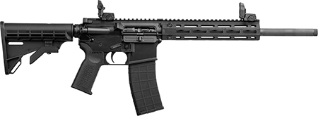 Tippmann Arms A101220 M4 LTE MSR 22 LR 25+1 16" Black Parkerized Threaded Barrel, Matte Black Aluminum Receiver w/Picatinny Rail, M-LOK Handguard, Black Adj CAR15 Polymer Stock, Black Gen2 Grip, Right