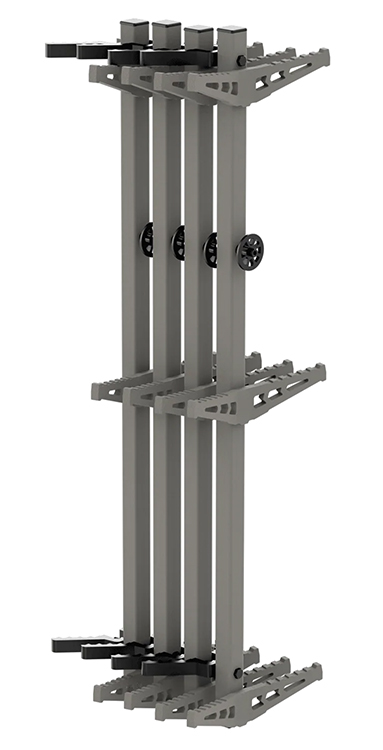 Novix/american Pride NX-4PCDW Double-Step Climbing Sticks Classic Aluminum 32" Long 9" Wide 4 Pack