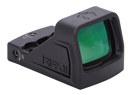 Viridian 9850042 RFX11  1x16mm x 22mm 3 MOA Micro Green Dot Reticle, Picatinny Rail Mount, Shield RMSc Footprint