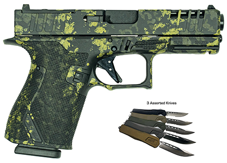 GLFA GL19 LBLK-BUNDLE STRIKER 9MM 4IN   LICHEN-BLK