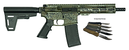 GLFA GL15 LGRN-PISTOL BUNDLE 7.5 BRACE  LICHEN-GRN