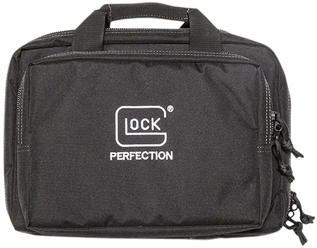 Glock AP60219 Range Bag  Black 600D Polyester Holds 4 Pistols