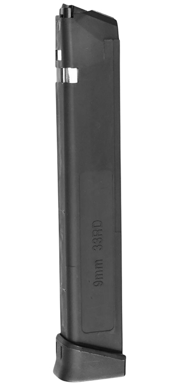 Global Ordnance LLC 850003223063 Global Ordnance  Black 33rd 9mm Luger Glock Style